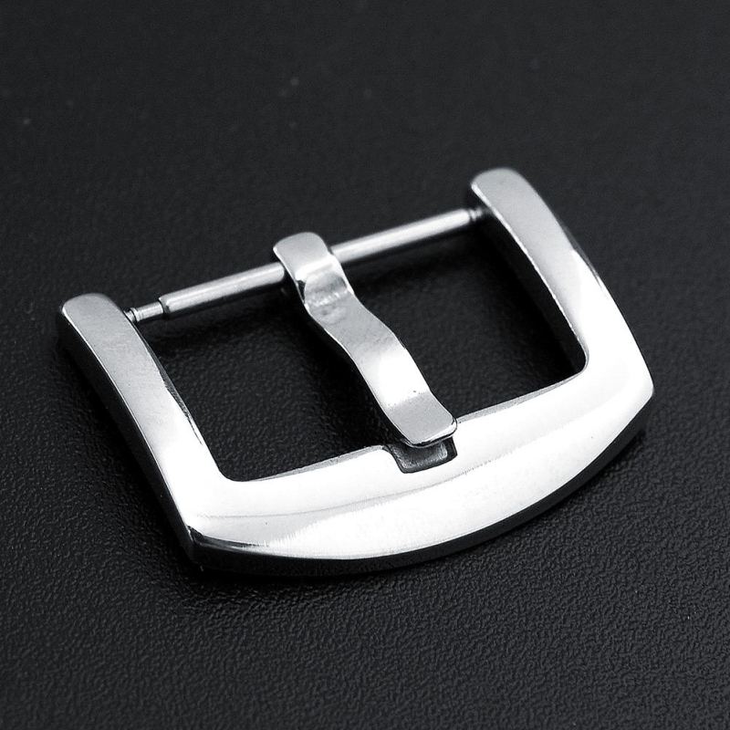 5 stk/sett 18mm 20mm 22mm 24mm 26mm klokkespenne metall rustfritt stål polert børstet klokkerem reim lås spenner tilbehør