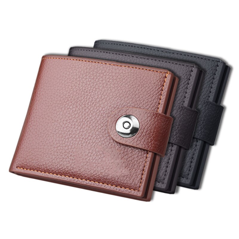 CARTELO small wallet snap men's wallet leather men... – Grandado