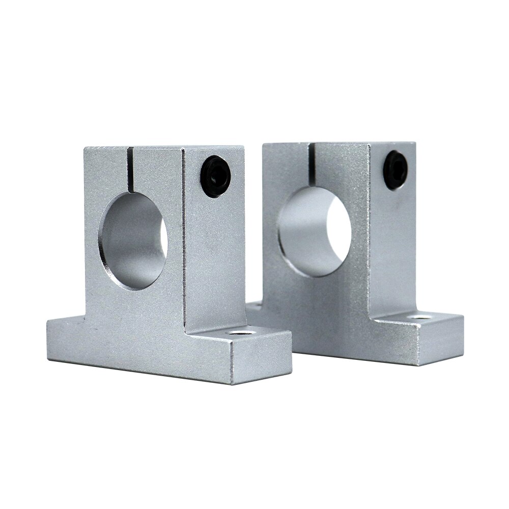 2 pc/lot SK8 SK10 SK12 SK16 SK20 SK25 linear shaft rail shaft Side Blocks support bearing for CNC 3D printer