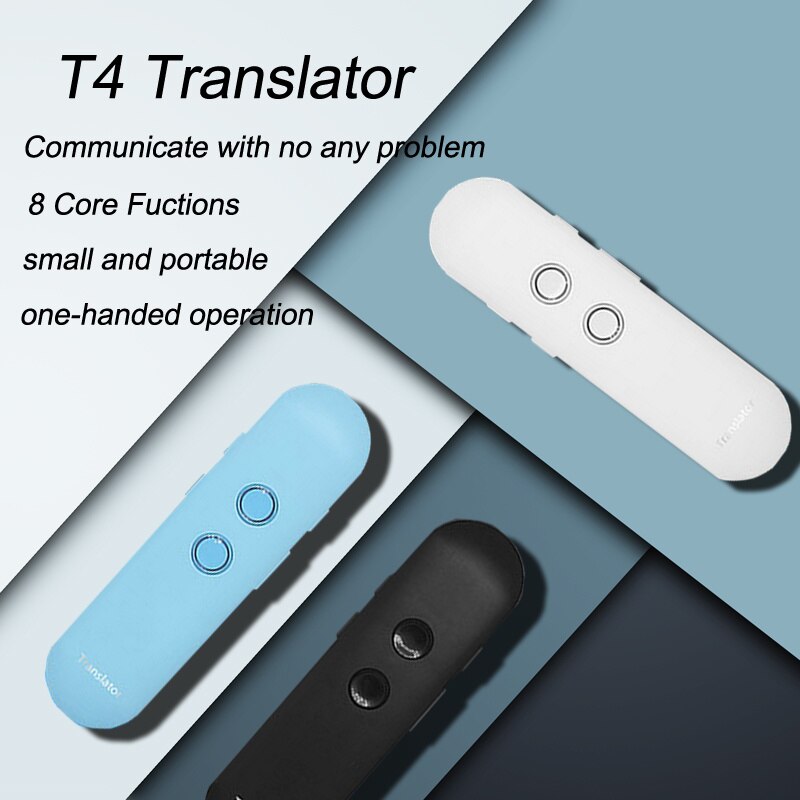 Portable intelligent 3-in-1 Voice Translator for learning voice text picture language translator of travel business meeting