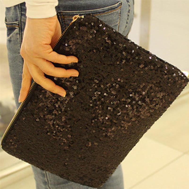 Bling Pailletten Vrouwen Cosmetische Make-up Tas Vrouwelijke Glitter Avond Clutch Bags Voor Party Envelop Make Hand Tassen Pouch