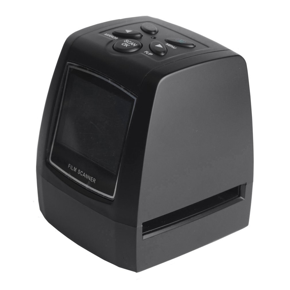 High Fast Photo Printe Resolution Photo Scanner 35mm/135mm Slide Film Scanner Digital USB Film Converter 2.36" LCD screen