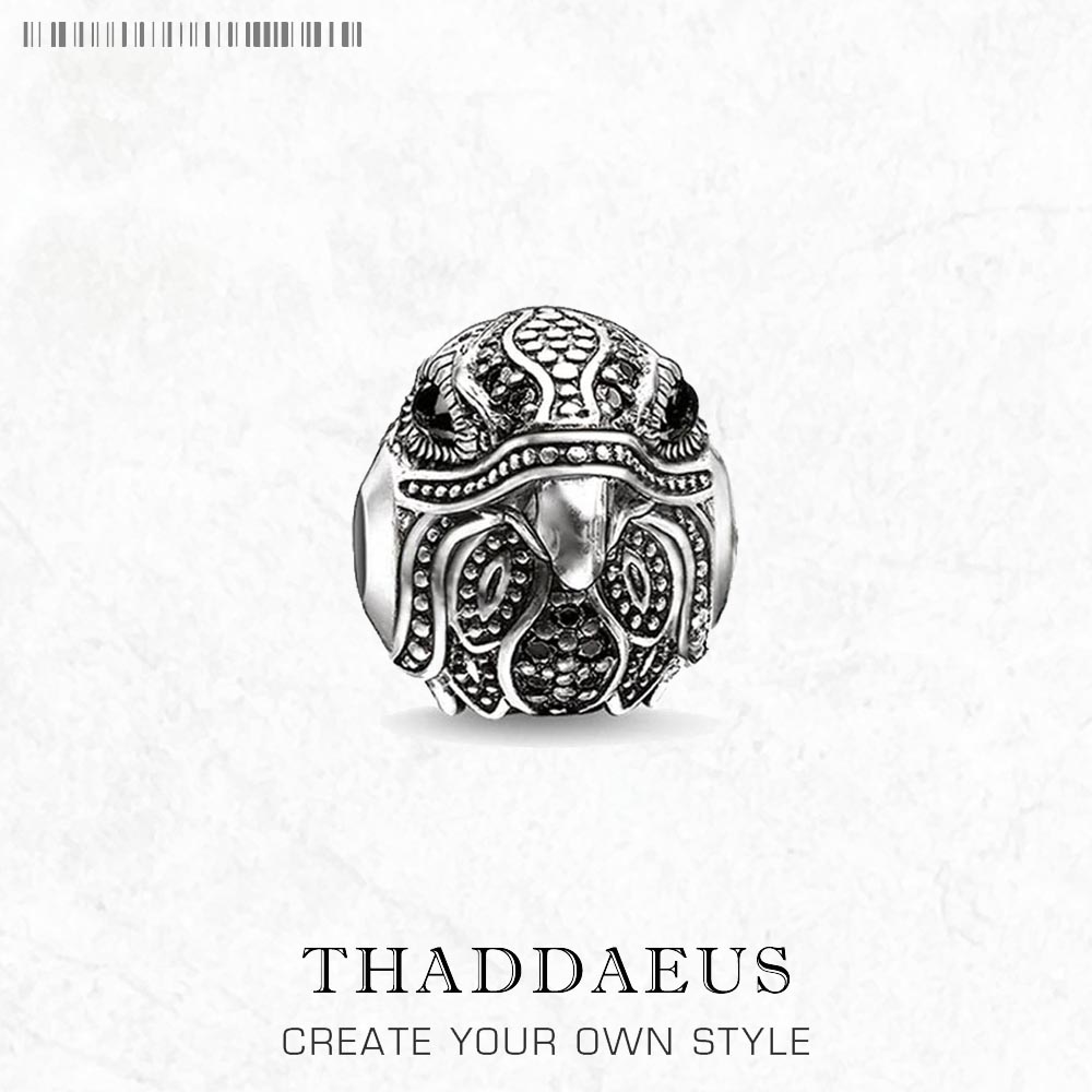 Eagle Falcon Perlen, 925 Sterling Silber Zirkon Charm Europa Europäischen Schmuck Zubehör