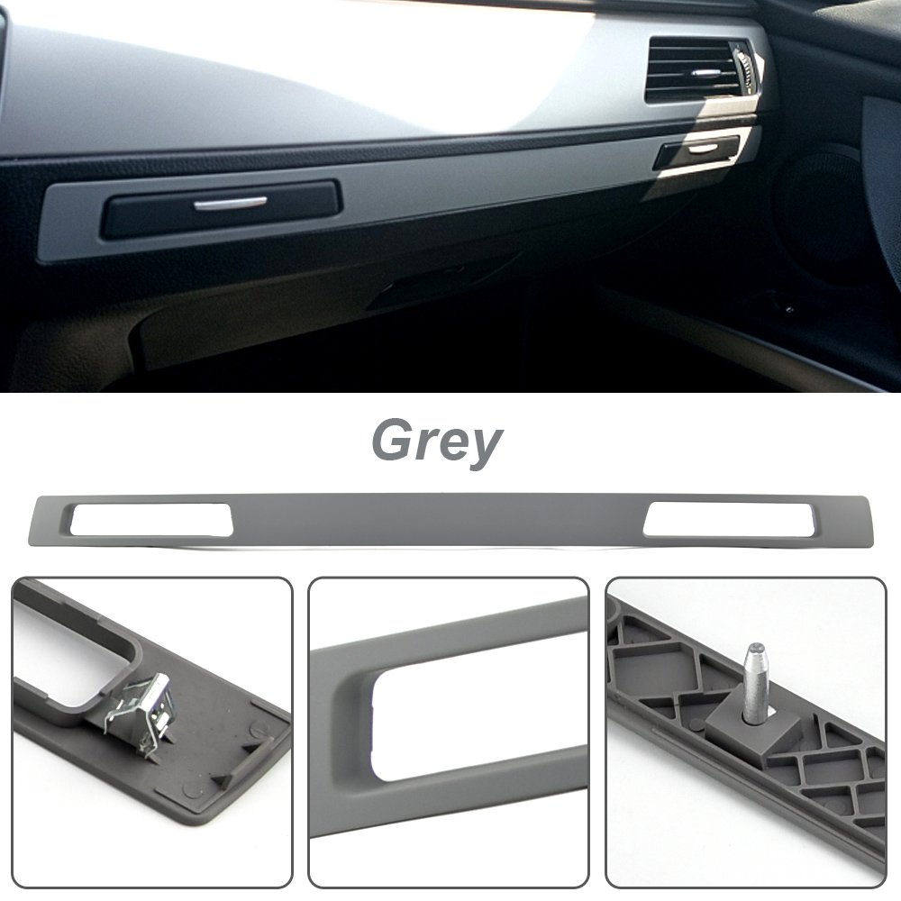Para BMW E90 E91 E92 E93 LHD Panel de soporte para vasos de coche tira Interior embellecedora para BMW Serie 3 M3 2005 51457138798: Rosa