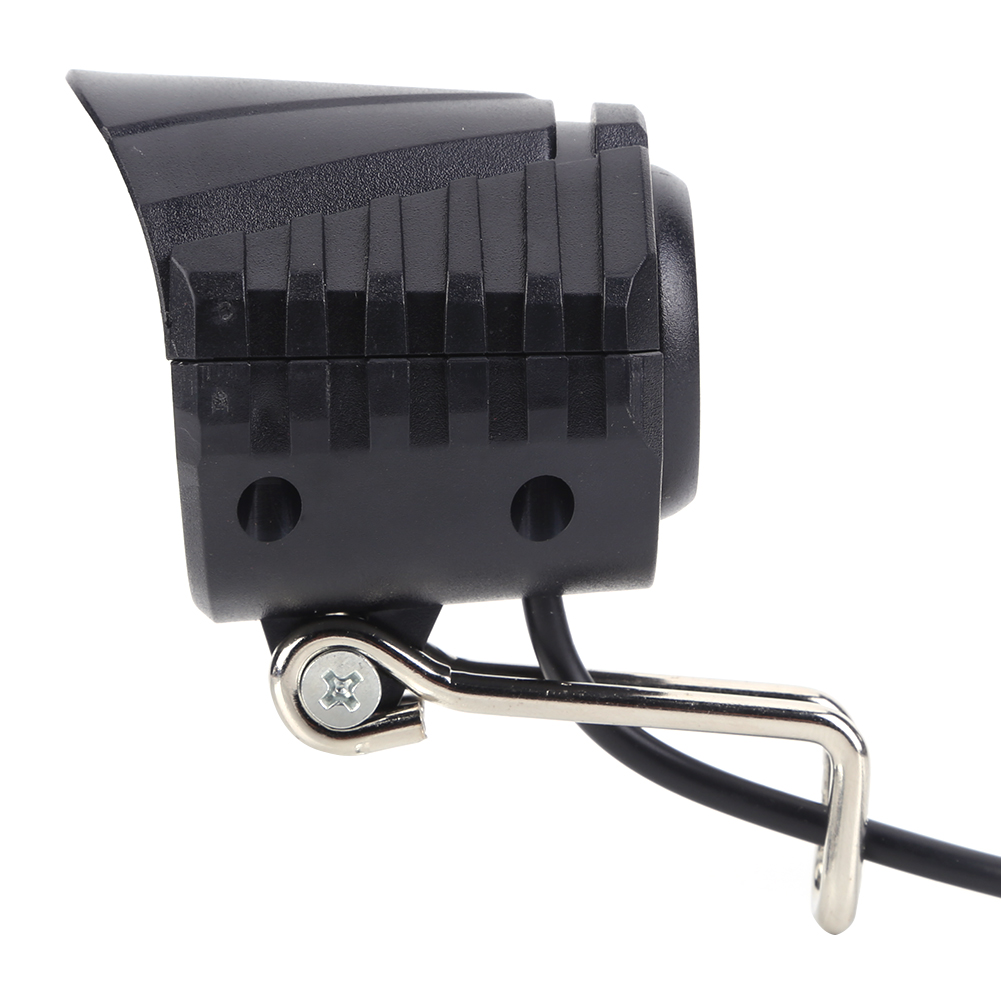 48V Elektrische Scooter Led Voorlicht Hoge Helderheid Koplamp Met Hoorn Energiebesparing Eenvoudige Installatie Fietsen Accessoires