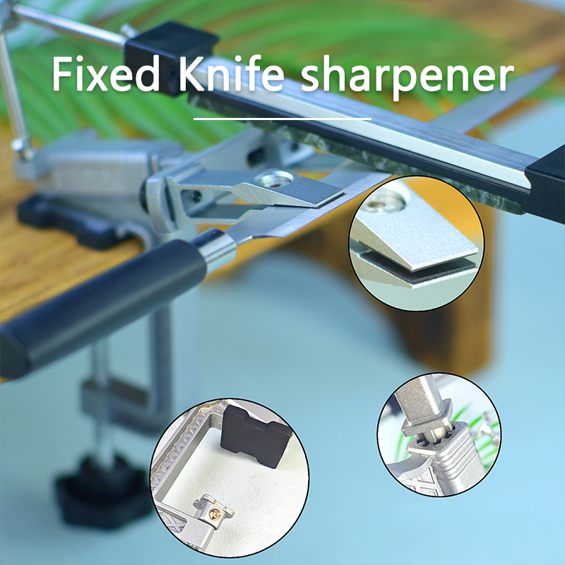 Angle Fixed Knife Sharpener Sharpening Stone Kitchen Grinding System Honing Diamond Grinder Woodwork Tool Whetstone