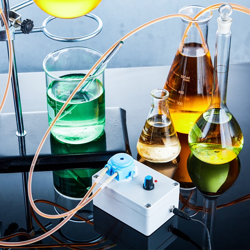 speed adjustable dosing pump, Peristaltic pump for Aquarium Lab chemical water by GROTHEN