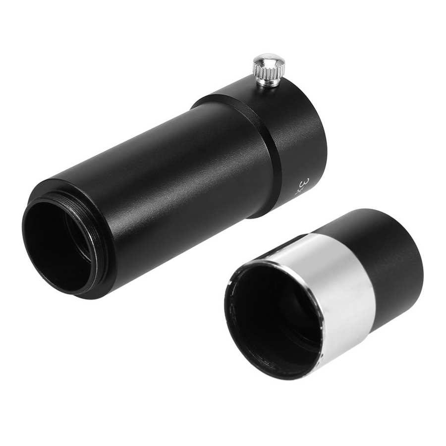 3X Barlow Lens Magnification ED Lens Plastic for 1.25" Standard Astronomical Telescope Eyepiece Ultra Low Dispersion