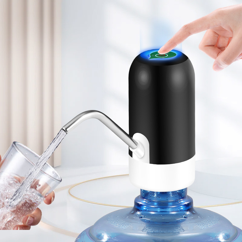 Waterdispenser, elektrische drinkwaterpomp, kleine automatische afvoermachine, huishoudelijke apparaten, apparatuur en accessoires: Geel