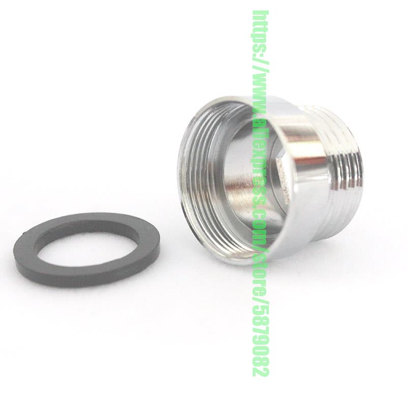 Adattatore per rubinetto in ottone 1/2 ''riduttore a vite maschio raccordi diritti a 16 18 20 22 24 26 28 30MM connettori per aeratore bagno cucina