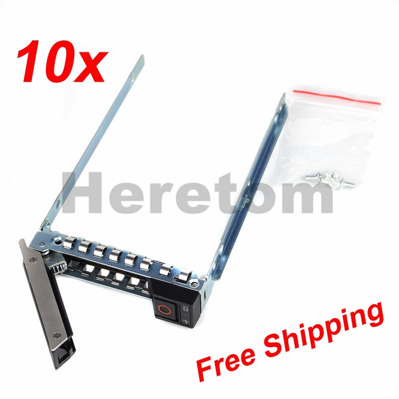 10pcs 2.5" Hard Drive Caddy Tray for Dell Gen 14 G14 R640 R740 R740XD R940 HDD Caddy Bracket DXD9H/0DXD9H