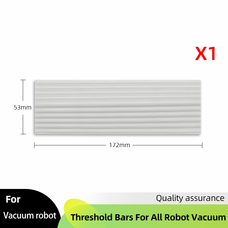 For Xiaomi Roborock iRobot Roomba Robot Vacuum Sweeper Threshold Bars Step Ramp Climbing Mat Spare Parts Accessories Replacement: Dark Khaki