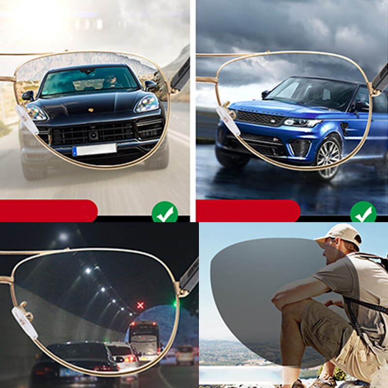 Outdoor Progressieve Multifocale Zon Leesbril Mannen Vrouwen Clear Meekleurende Anti-Blue Ray Presbyope Bril Uv-bescherming