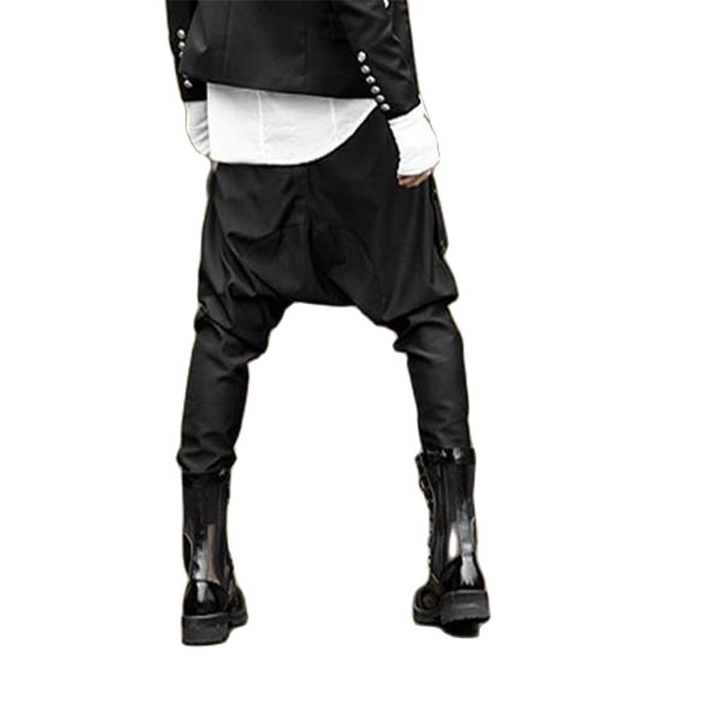 Pantalon sarouel taille basse pour homme, jupe Pantalon Long, décontracté, hip hop, Maleharoun, offre spéciale