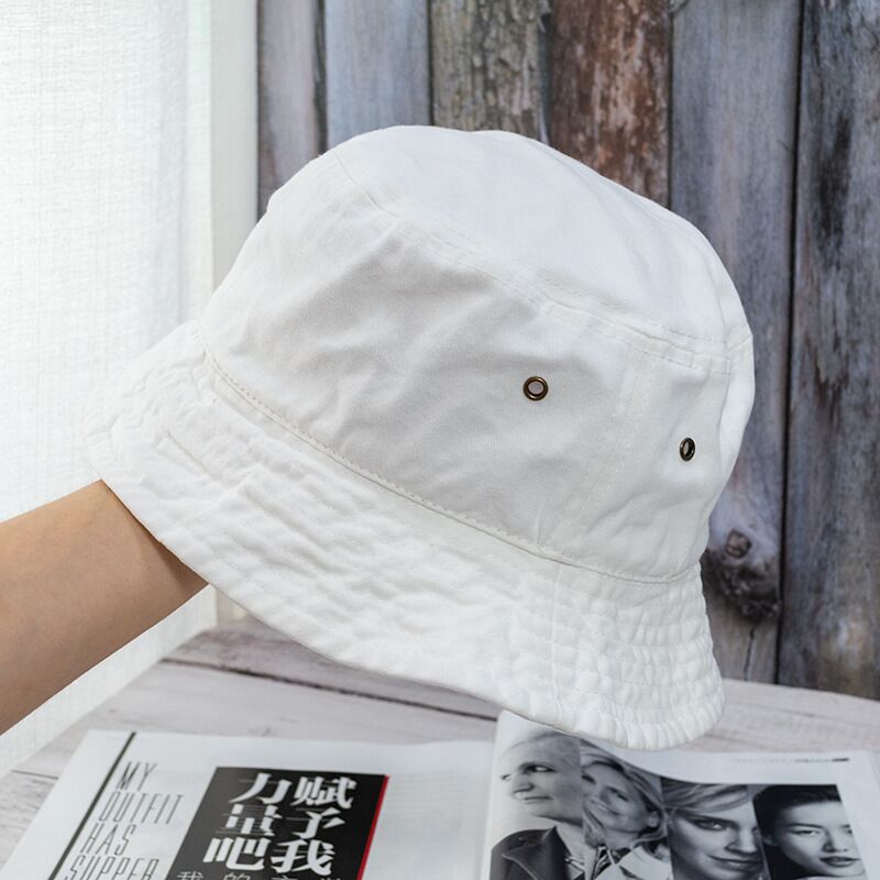 Sommer Gewaschen Denim Eimer Hüte Frauen Faltbare Fischer Hütte Männer Bob Kappen Hüfte hüpfen Gorros Männer Frauen Panama Eimer kappe: color4