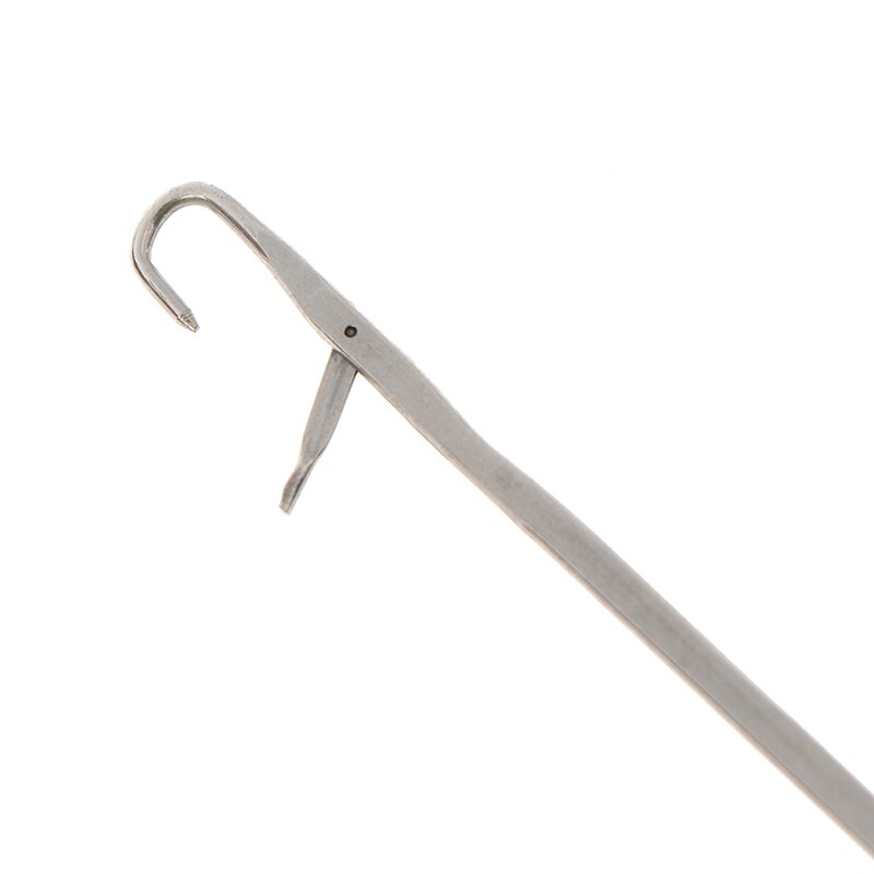 1 stk vævning lås krog dreadlock hæklet sy paryk krog nål mikro fletninger værktøj