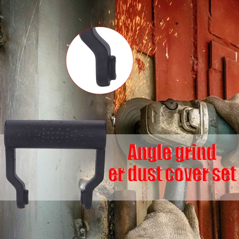 8mm Thread Angle Grinder Handle Non-Slip Shock ABS Absorber Handle Angle Grinder Handle Set Hole Distance 67mm 110*90*30mm