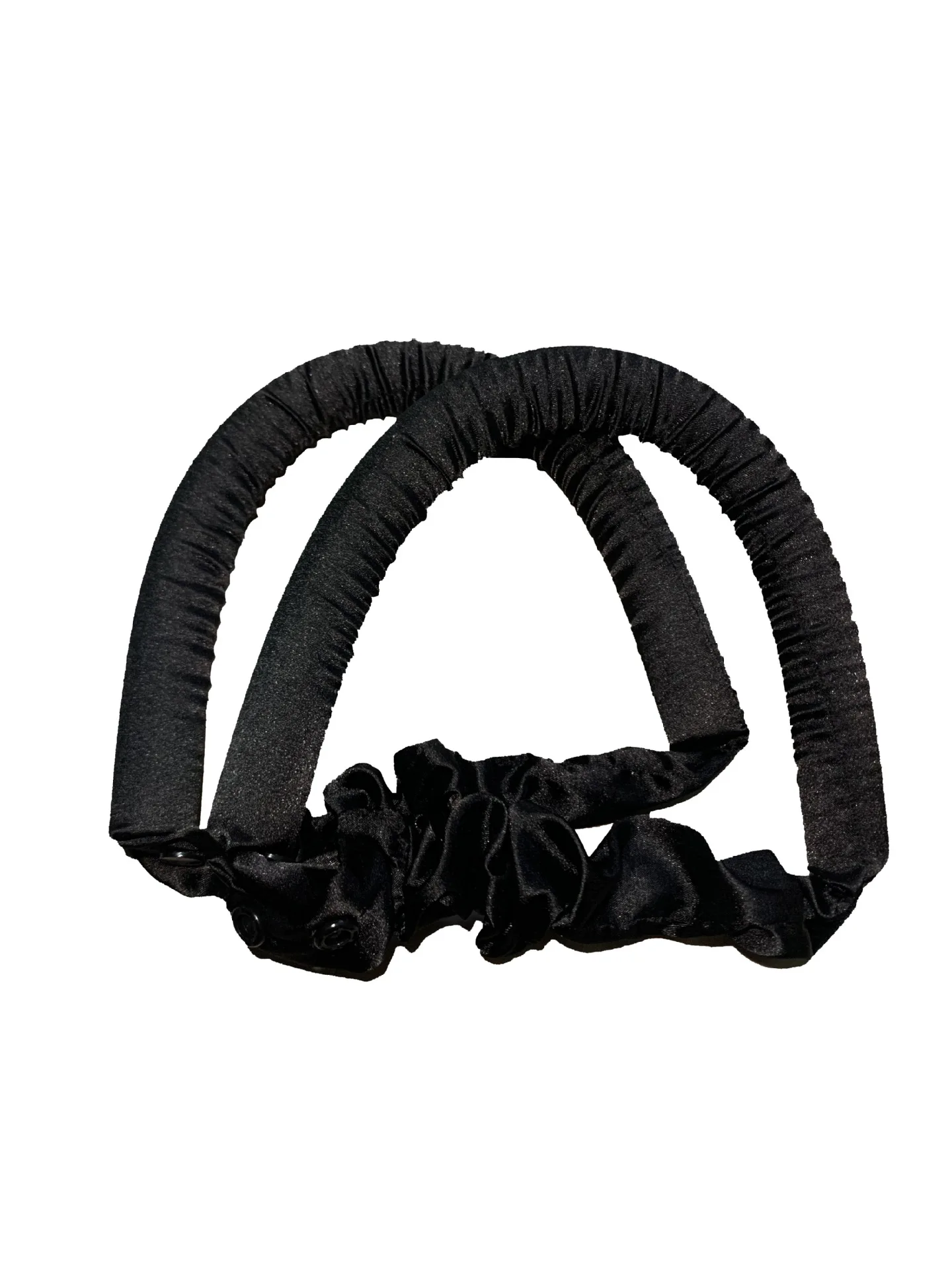 Haarschmuck für Frauen Flechten Haarnadel Schwamm Lockens Tab hitze freie Locken Boucleur Cheveux Bigoudis für Femme Curler Werkzeuge: Schwarz