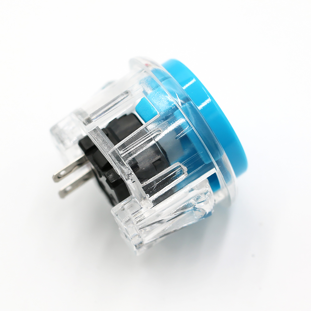 10 pçs 24mm 30mm botão interruptor de partida do jogo para copiar caixa sanwa máquina jogo arcade joystick console zero atraso placa diy