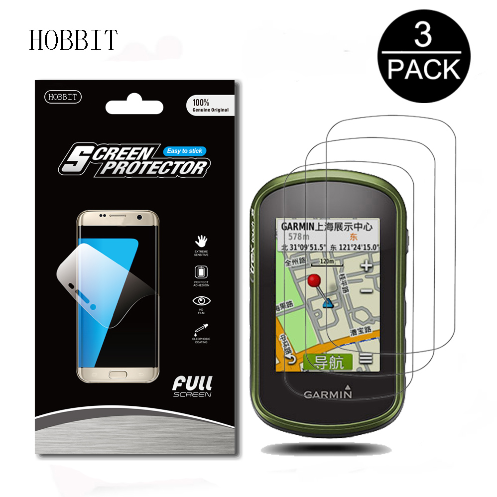 3 pakke til garmin etrex ta på 25 35 35t fotturer håndholdt gps navigator eksplosjonssikker skjermbeskytter høy klar anti-sjokk film