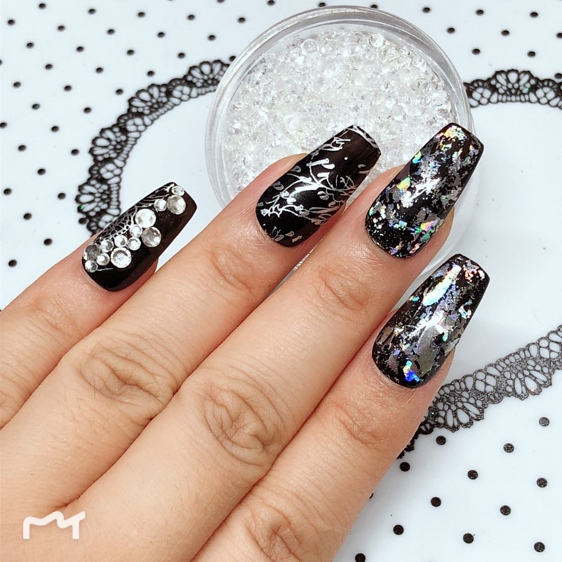 1set Starry Sky Nail Foils Nail Art Transfer Sticker Decal Stylish DIY Nail Tips Decoration