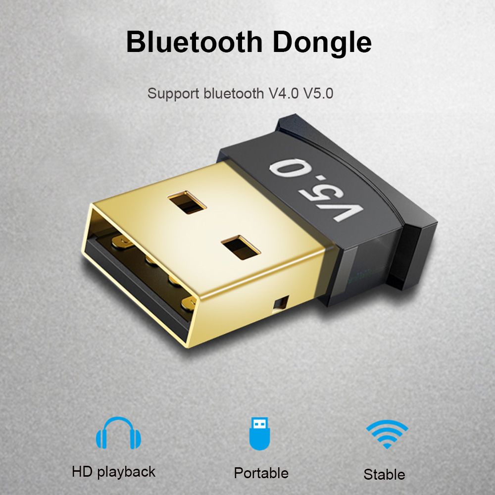 Adaptery USB kompatybilne z Bluetooth Bezprzewodowy adapter komputerowy USB Odbiornik audio Klucze nadajnika do laptopa Mini Sender