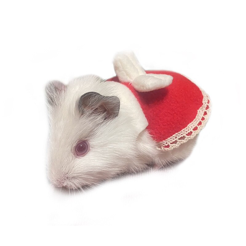 Chaleco de hámster para mascotas, ropa de algodón, vestido de Animal PEQUEÑO, suministros de Chinchilla