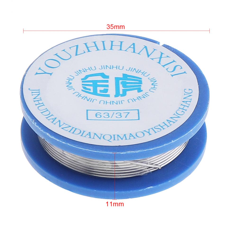 2% Flux 63/37 10g 0.8mm High Purity Rosin Core Solder Wire with Low Melting Point for Electric Soldering Iron
