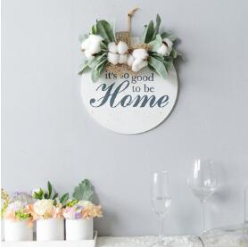 flowe home decoration accessories modern flowers Hanging ornaments figurinas home decor Living Room Office: Milky White
