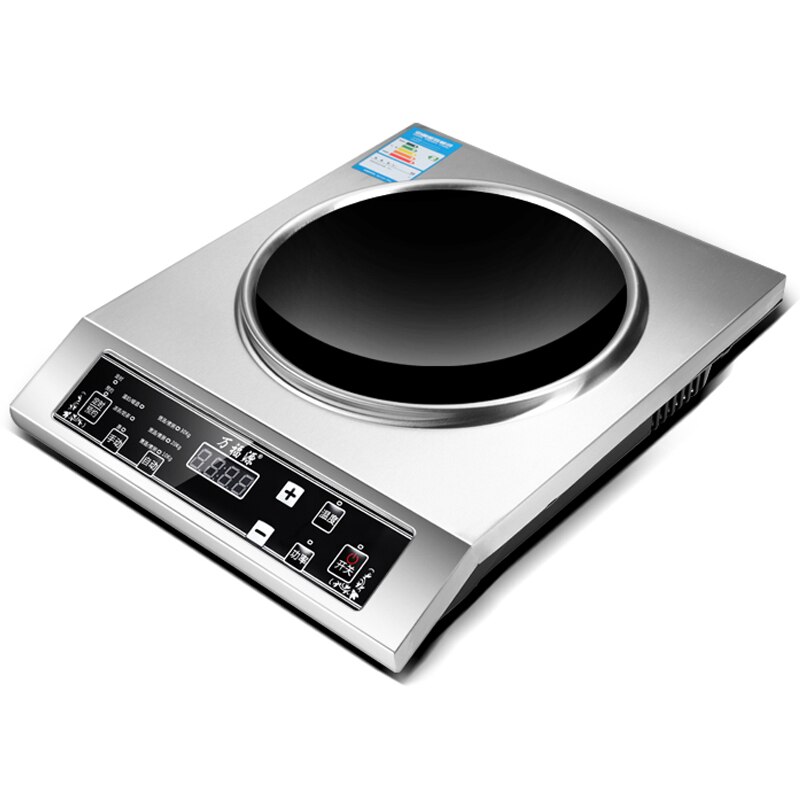 Commercial Induction Cooker 3500W High Power Energy Saving Concave