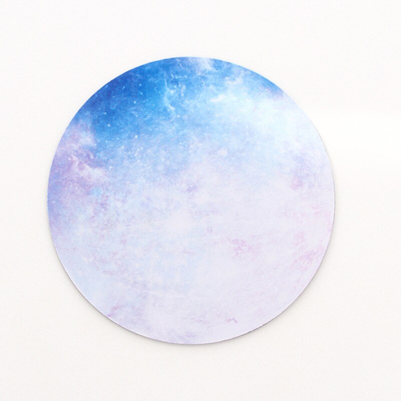 Kawaii Round Celestial Mouse Pad Soft Mat For Game Computer Cap Desk Mat Pads Non-Slip Rubbe PC Waterproof Office MousePad 22cm: 22x22cm 16