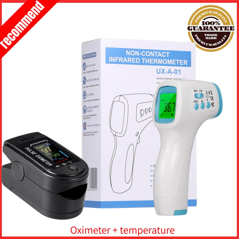 Pulsoximeter Blut Sauerstoff Monitor OLED Anzeige Blut Sauerstoff Finger Impuls Digitale Fingerspitze Oximeter Sauerstoff Sättigung Monitor: Schwarz