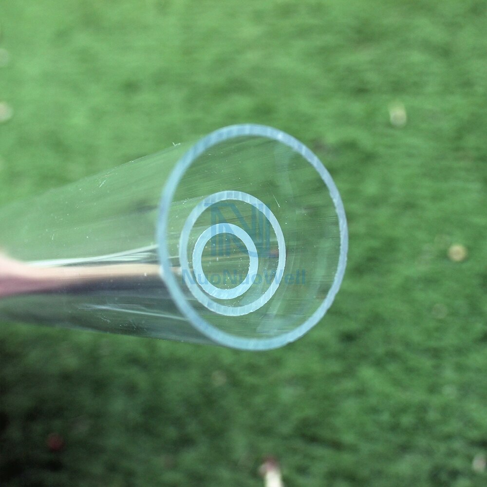 4Pc x50cm Crystal Pipe Plexiglass Solid Pipe DIY Level Gauge 99% Clear Hard Tube Aquarium Water Supply Visiable Out Dia.16-40mm