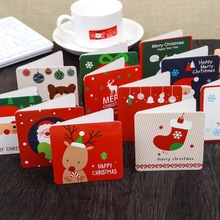 20 stk/parti juledag taksigelse festival konvolut kort lykønskningskort bedste ønsker kort skole kontor papirvarer
