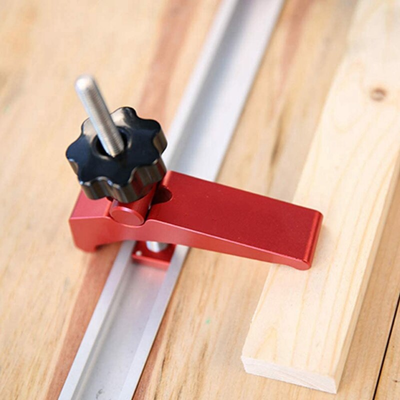SHGO -T-Shaped Rail Compression Clamp T-Shaped Compression Clamp Fast Control Clamp Woodworking Press Woodworking Tools