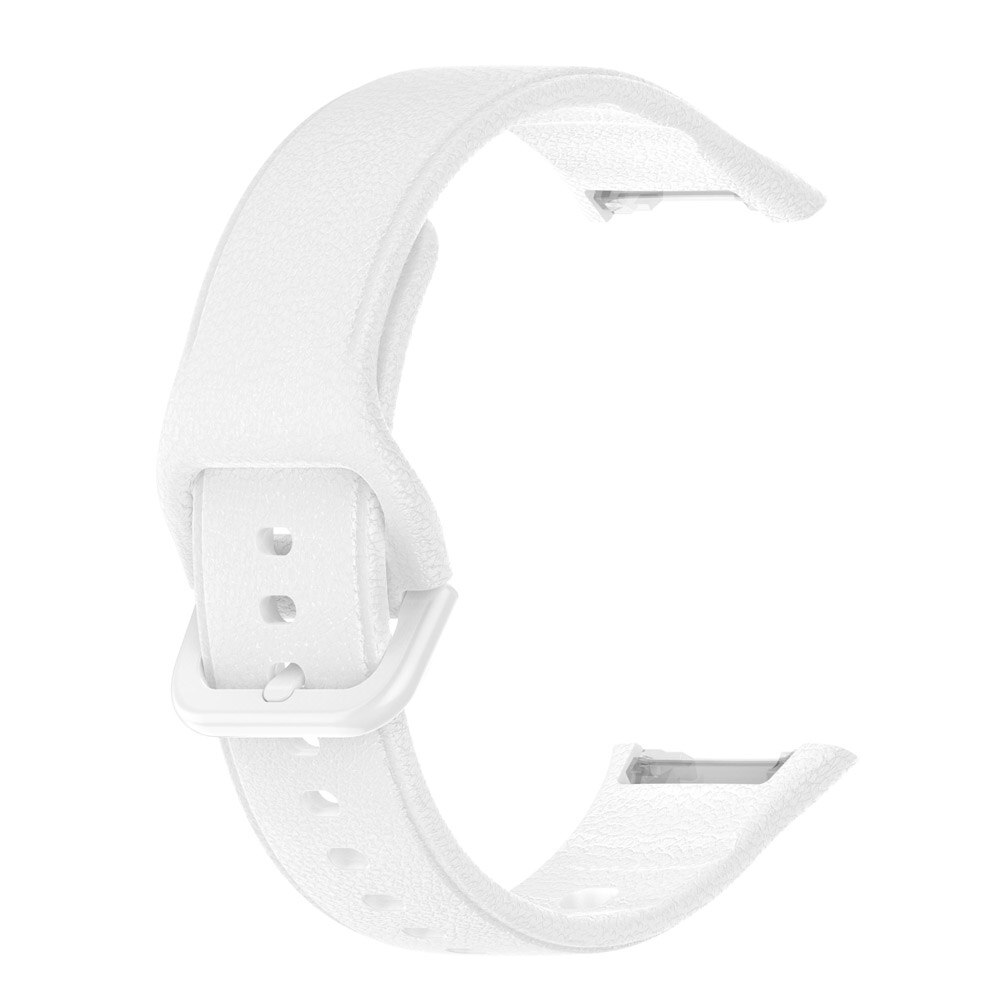För oppo watch free strap smart armband silikon sport ersättningsarmband armband klockarmband: Vit