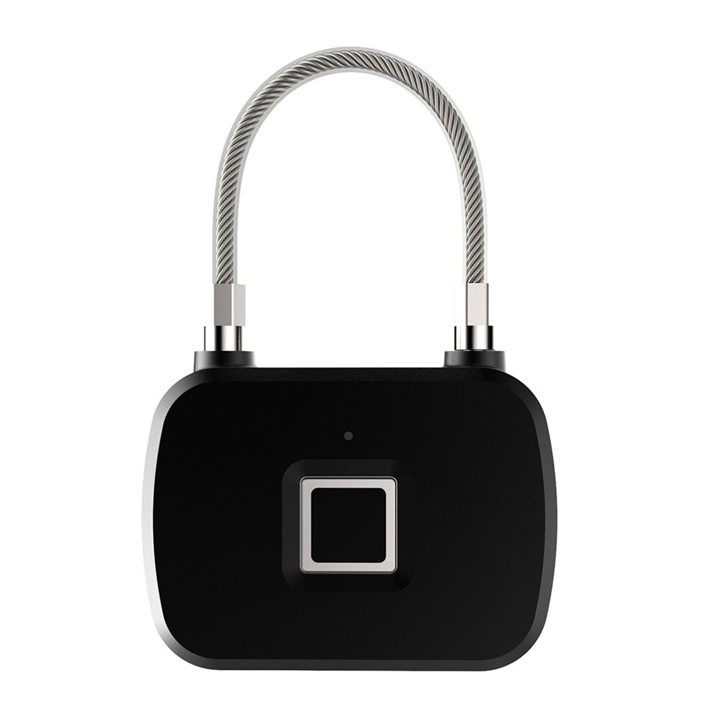Candados inteligentes con huella digital para puerta, cerradura recargable para puerta, candado inteligente con huella digital, USB sin llave,: L13