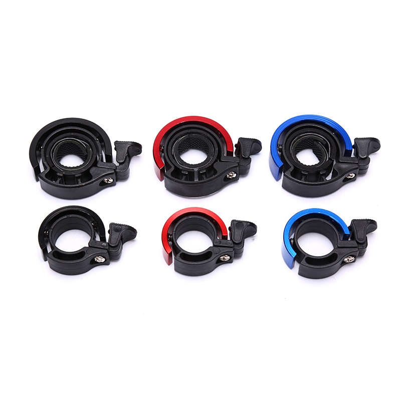 Bocina de aleación para bicicleta de montaña, claxon de sonido con alarma para manillar de ciclismo, 1 unidad, 3 colores
