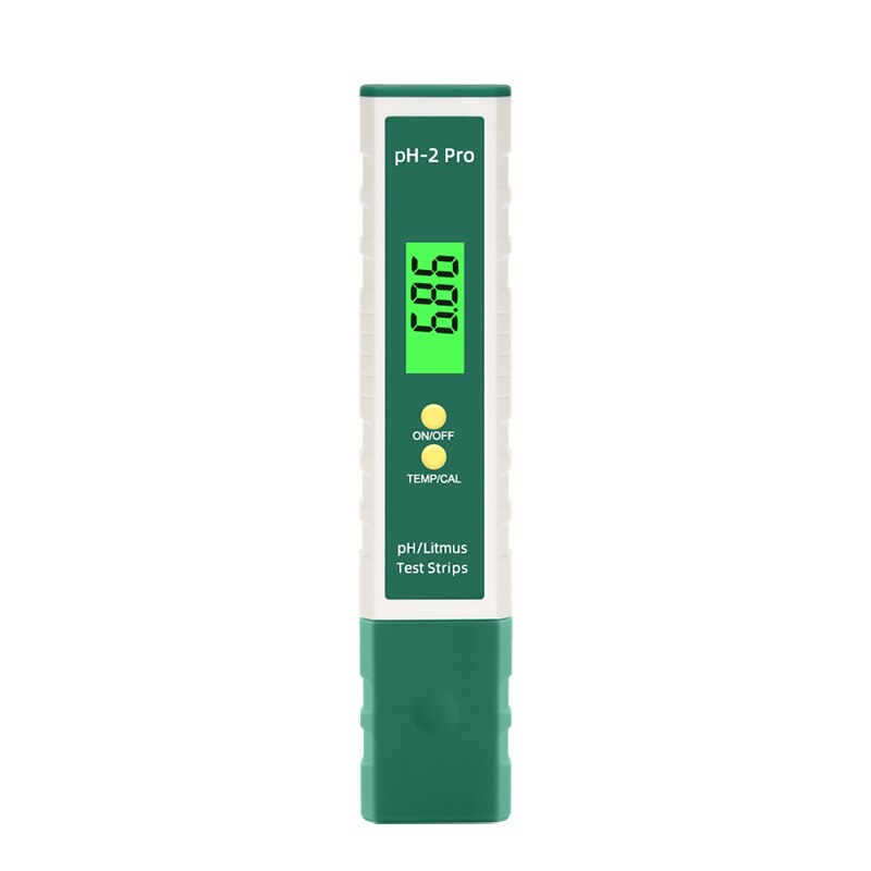 Yieryi Digitale Lcd Ph Meter Pen PH-2Pro Litmus Ph Meter -2.00-16.00 Ph Tester Aquarium Zwembad Water Test Tool Atc: Default Title