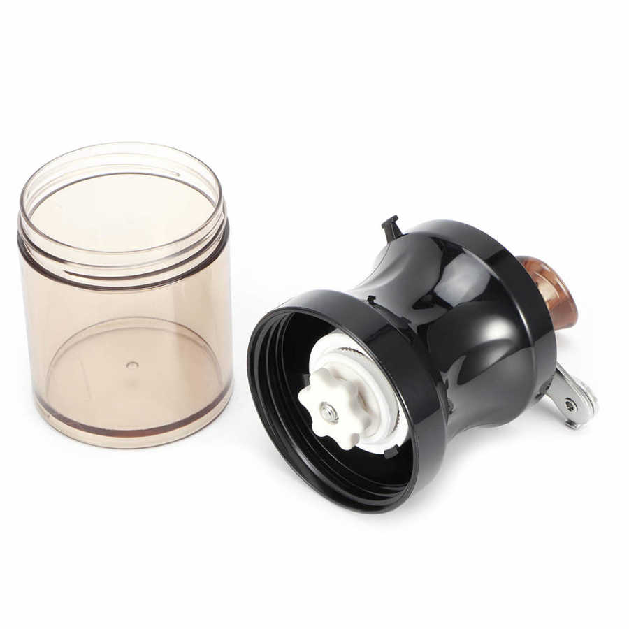 Elektrische koffiemolen, handmatige koffiemolen, mini handmatige koffiemolen, verstelbare keramische kern, handkoffiemolen voor op de camping