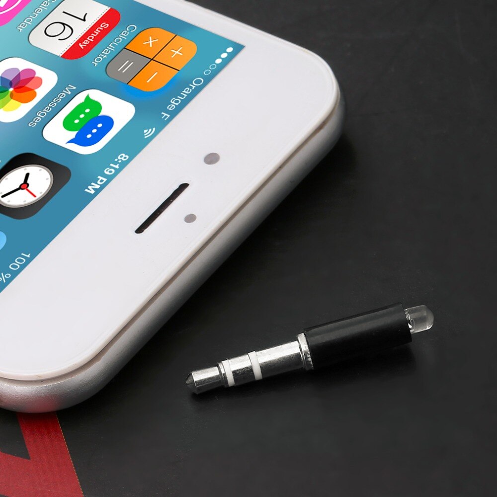 Universal 3,5mm Mini Control remoto inteligente enchufe Teléfono Móvil Inteligente infrarrojo IR Control remoto Jack para iPhone IOS Android