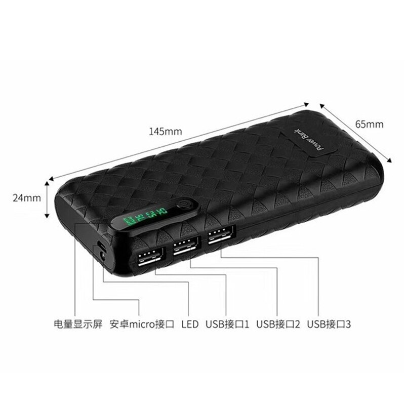Energie Bank 45000mAh hoch-kapazität Tragbare Energie Ladegerät Externe Batterie Reise Poverbank mit LED Beleuchtung Digital Anzeige