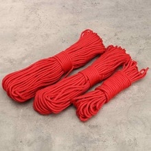 10/20/30m 4mm Braided Nylon Rope Polypropylene Rope Climbing Boat Yacht Sailing Line Pulley Rope Clothesline Survival Parachute