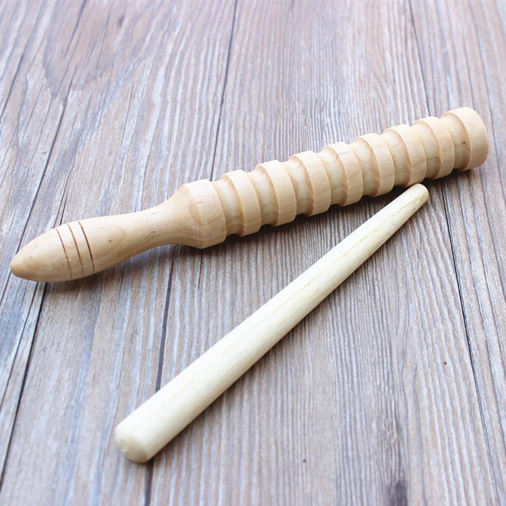 Kids Wooden Guiro Scraper Tube Percussion Musical Instrument Early Learning Toy instrument develop children's ability listening