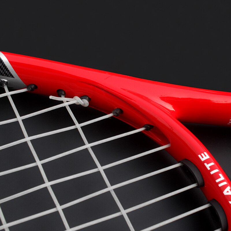 Unisex tennisracket i kolfiber med träningspadlar för väska för vuxna män kvinnor ultralätt racket