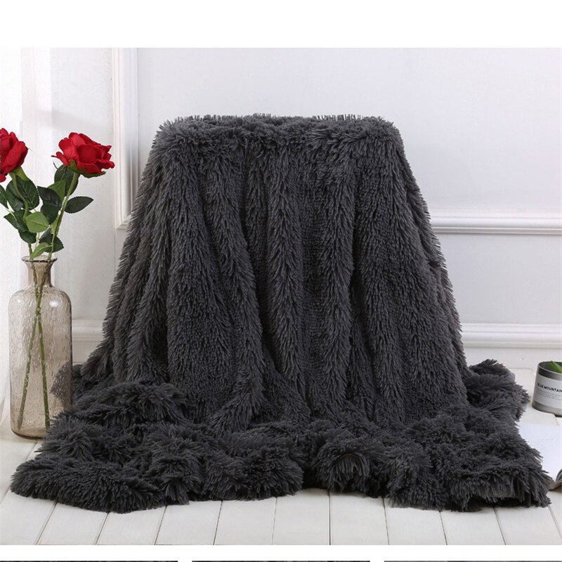 80 x 120cm 1pc blød varm fluffy shaggy seng sovesofa sengetæppe børn sikkerhedssengetøj lagen smide boligindretning behageligt tæppe: Model 9