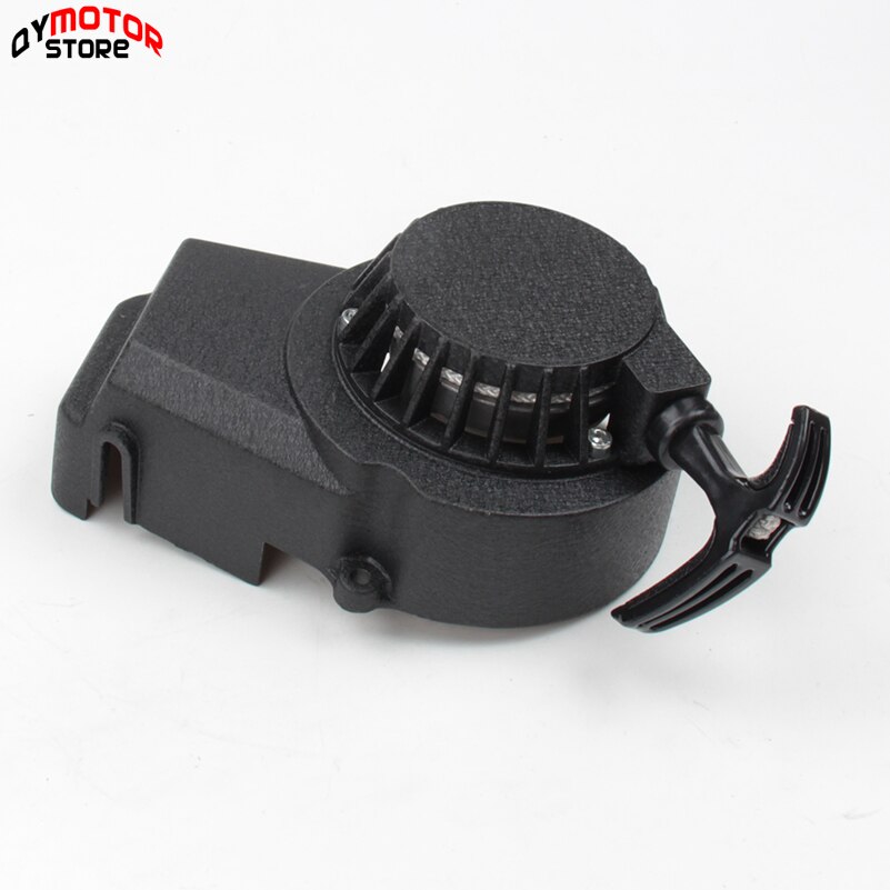 Arrancador de aleación de aluminio fácil de arranque por cuerda, volante de inercia con garra para Mini Moto Dirt Bike crossser ATV Quad, 47cc, 49cc, de bolsillo, novedad