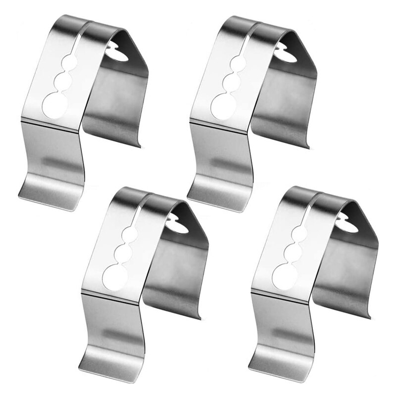 Thermometer Probe Clip for Ambient Temperature Reading Upgraded Meat Thermometer Probe Holder for BBQ (Set of 4): Default Title