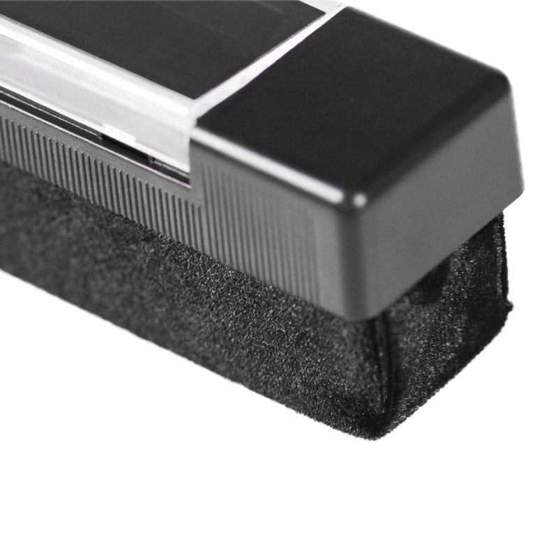 Combination vinyl record cleaning kit, LP phonograph record cleaning kit with small brush, turntable cleaning kit