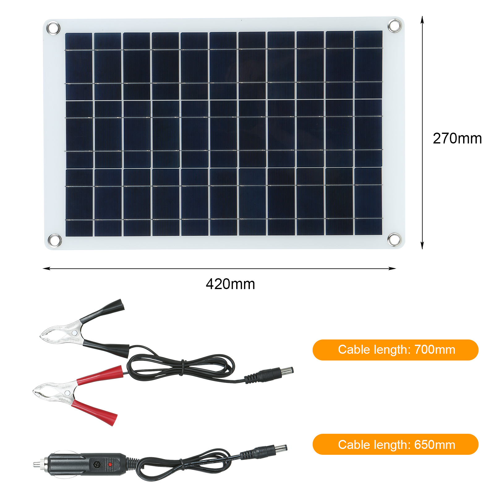 60W 5V/18V Portable Flexible Foldble Solar Panel Kit Solar Panel For Car/Boat/ Home Solar Battery Can Charge